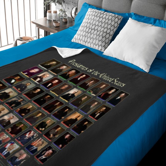 Discover 46 Presidents of the United States List (including Joe Biden) Active Baby Blankets