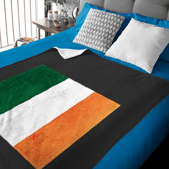 Discover A grunge looking distressed Irish flag of Ireland Baby Blankets