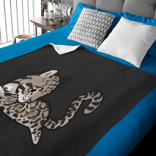 Discover Animal Beans   Clouded Leopard Baby Blankets