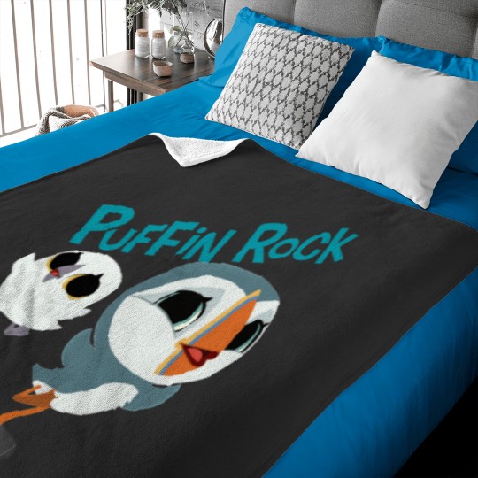 Discover puffin rock Baby Blankets