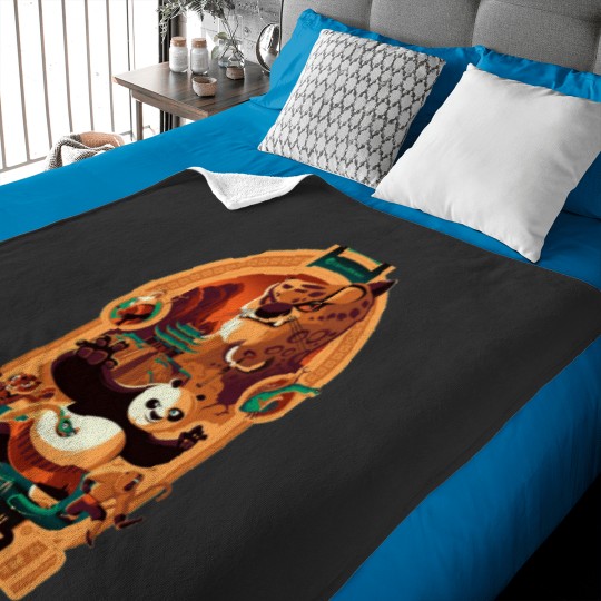 Discover Kung fu panda Active Baby Blankets