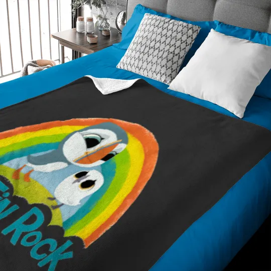 Discover Puffin Rock Logo 26 Baby Blankets
