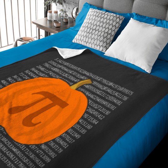Discover Pi Day Pumpkin Pie Math Pie Digits Halloween Thanksgiving Baby Blankets
