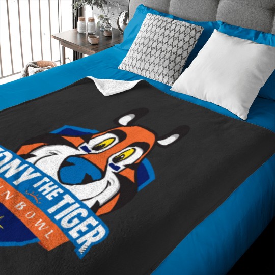 Discover Playing with Tony The Tiger Sun Bowl Design Baby Blankets