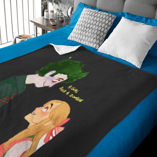 Discover zombies 3 zed and addison Baby Blankets