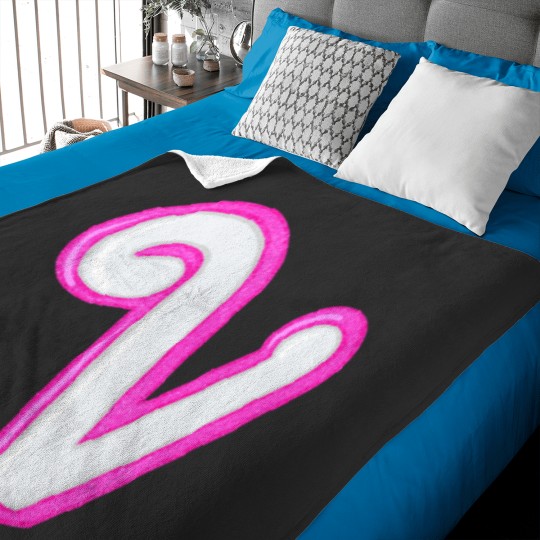 Discover Initial, V Baby Blankets