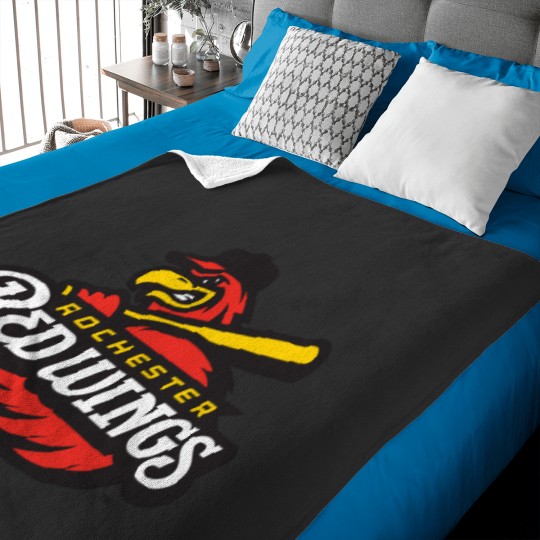 Discover RedWings Baseball Baby Blankets