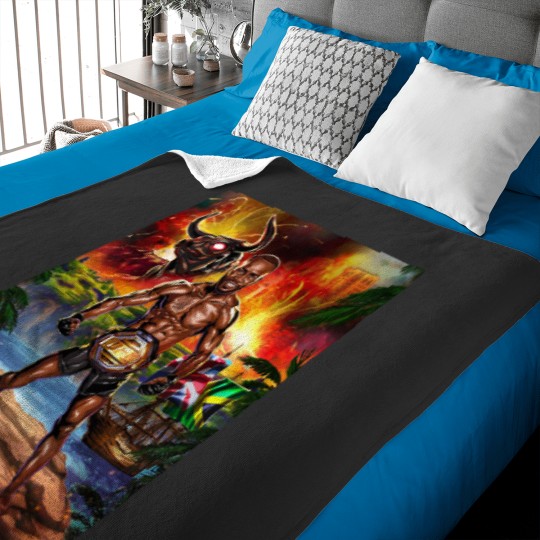 Discover Leon Edwards Baby Blankets