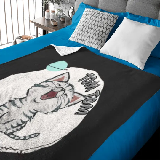 Discover Tom Tom Meo~ Baby Blankets