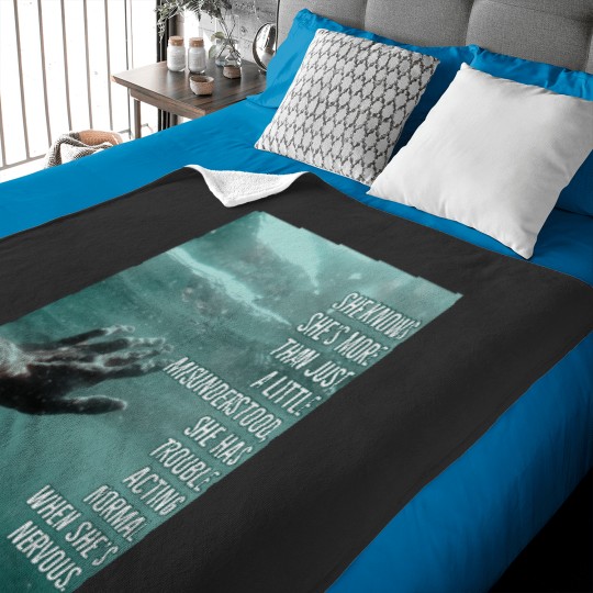 Discover Round Here lyrics Baby Blankets