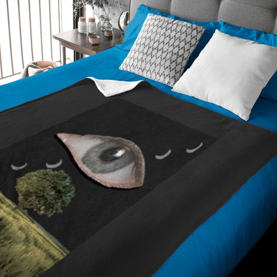 Discover Weirdcore Aesthetic Dreamcore Oddcore Eye Baby Blankets