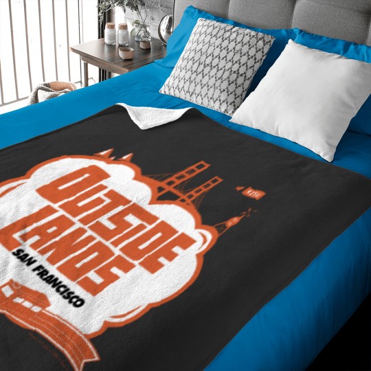 Discover Outside Lands World Baby Blankets