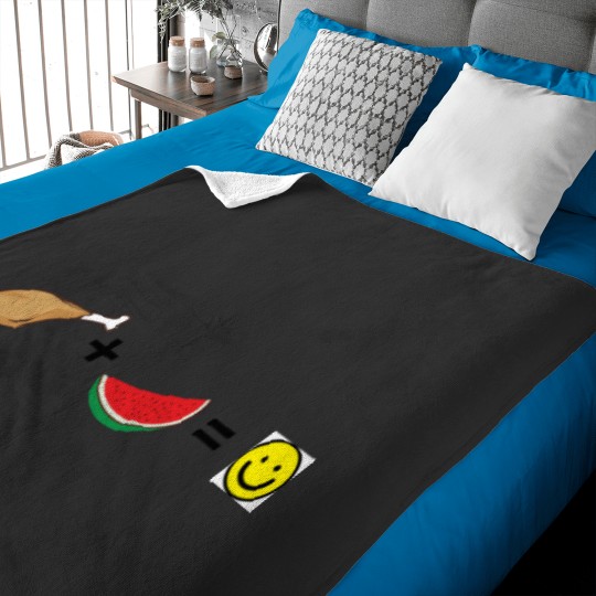 Discover Chicken + Watermelon = ) Baby Blankets