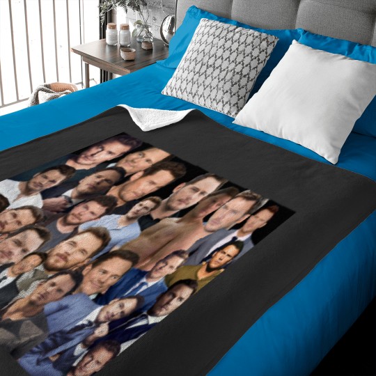 Discover chris pratt photo collage Baby Blankets