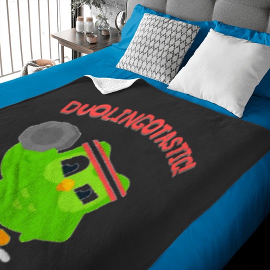 Discover Duolingo funny, Duolingo characters Baby Blankets