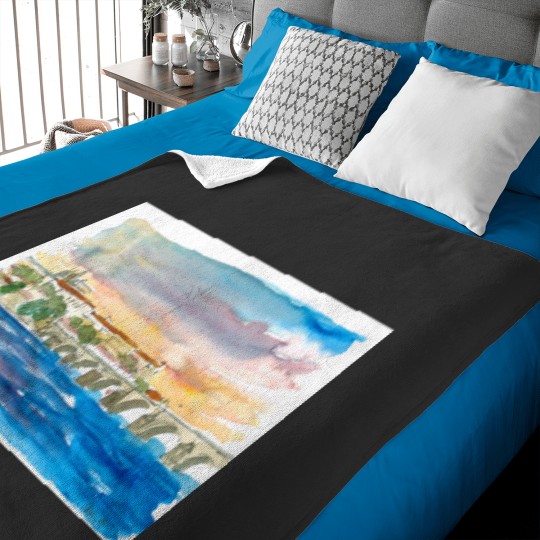 Discover Charles Bridge And Prague Castle View with Hradcin Baby Blankets