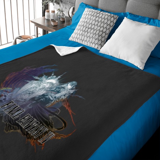 Discover Final Fantasy XV Final Logo Baby Blankets