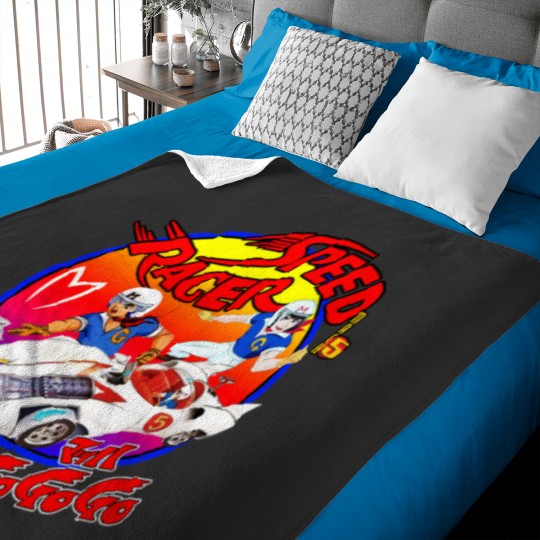 Discover Go!!!.... SPEED RACER - MACH 5 Baby Blankets