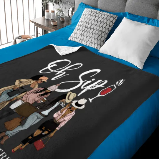 Discover girls trip black women queen melanin african american pride Baby Blankets