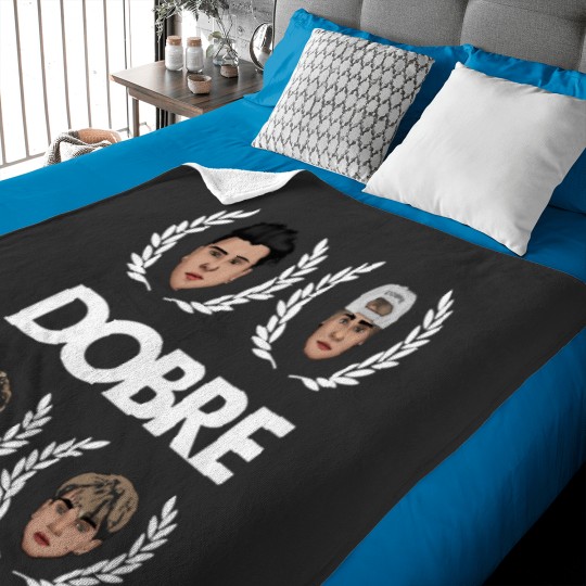 Discover Dobre Brother Twins Merch Baby Blankets