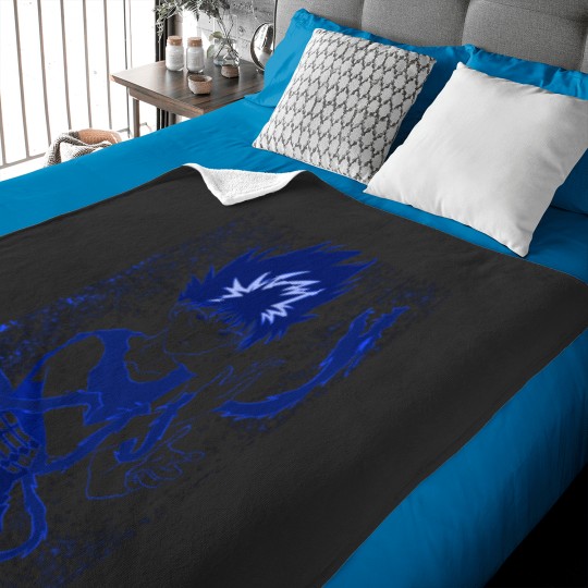 Discover Hiei Yū Yū Hakusho (color blue style) Baby Blankets