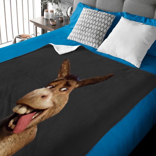 Discover Donkey from Shrek Baby Blankets