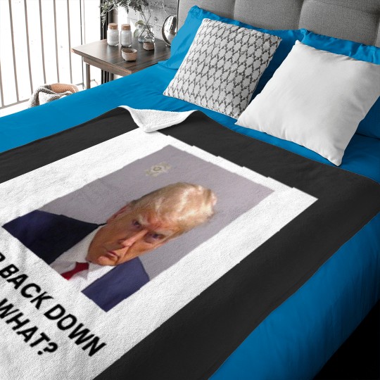 Discover Trump Mugshot Baby Blankets