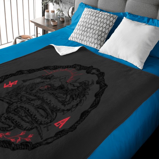 Discover logo decal Baby Blankets