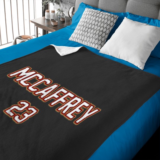Discover Christian McCaffrey San Franscisco 49 ers Baby Blankets
