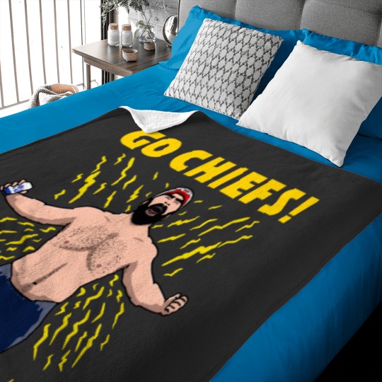 Discover Go chiefs kelce Baby Blankets