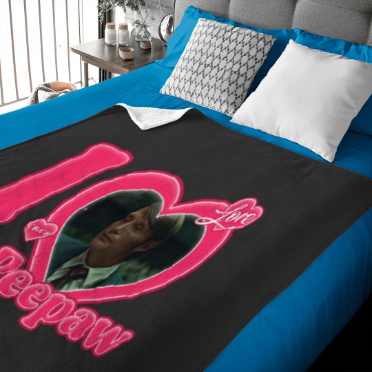 Discover i love my peepaw mads mikkelsen Baby Blankets