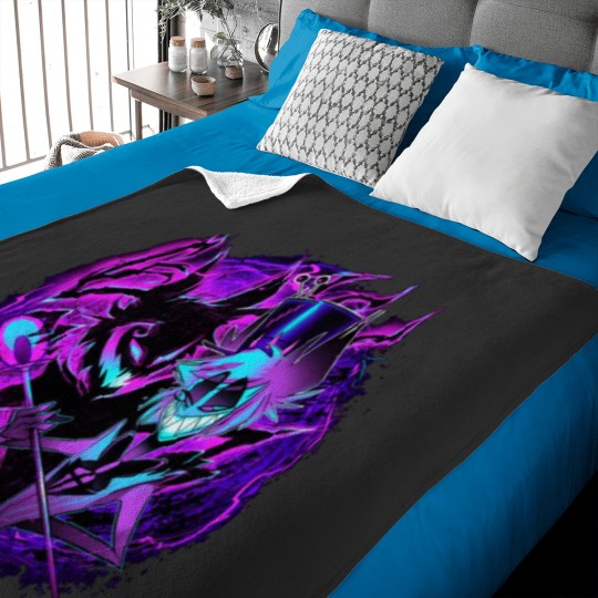 Discover Alastor and His Shadow - Hazbin Hotel Baby Blankets