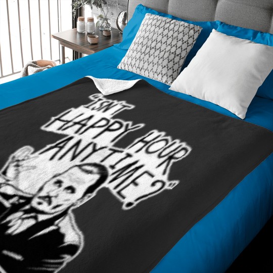 Discover Isnt Happy Hour Anytime Baby Blankets