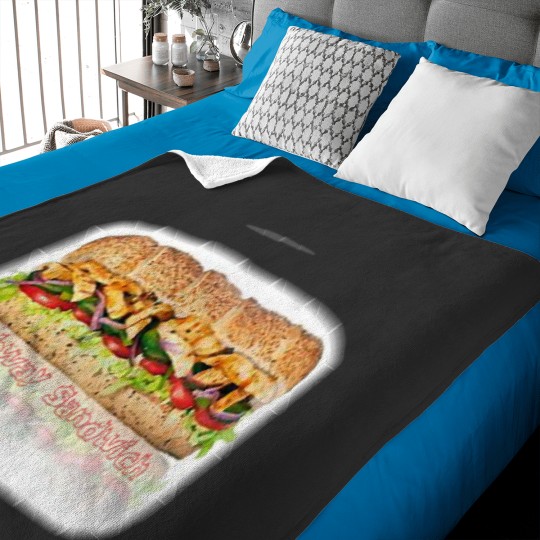 Discover Subway Sandwich Baby Blankets