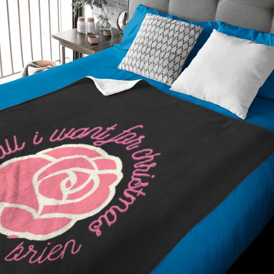 Discover all i want for christmas is dylan o brien Baby Blankets