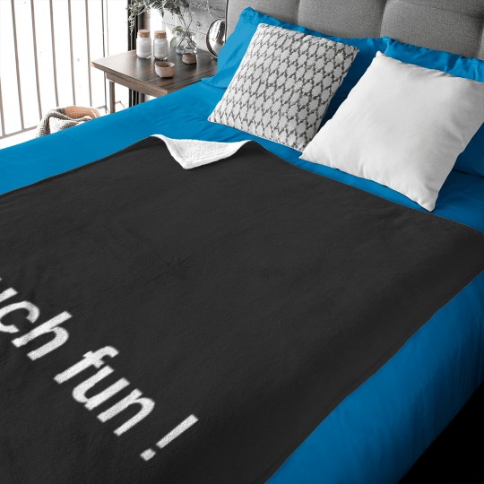 Discover Such Fun-miranda funny quote Baby Blankets