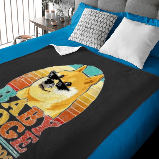 Discover Baby Doge Doo Doo Baby Blanket