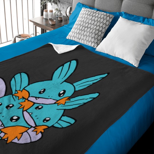 Discover More Mudkip Baby Blankets