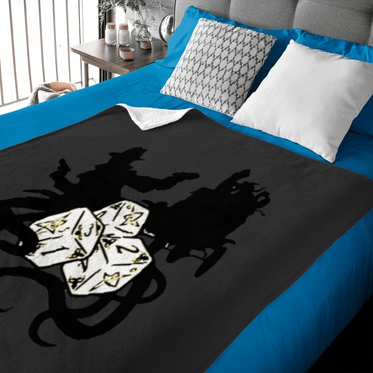 Discover Arkham Horror Dice Baby Blankets