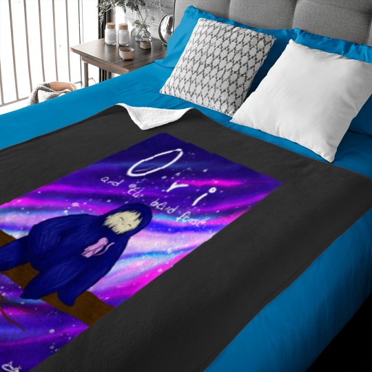 Discover Galaxy Ori and the Blind Forest platform-adventure play game Baby Blankets