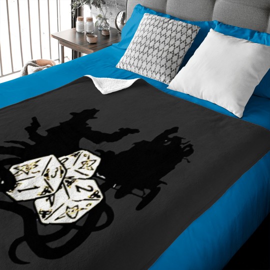 Discover Arkham Horror Dice Baby Blankets