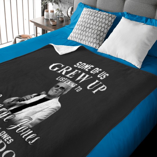 Discover 1 George Jones Some of us Grew up Listening to George Jones Outlaw Music Baby Blankets