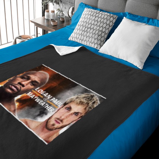 Discover Logan Paul Vs Floyd Mayweather Baby Blankets