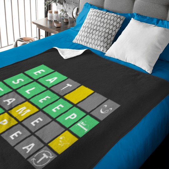 Discover Eat Sleep Tame Repeat Ark Survival, Evolved Routine, Wordle Repeat Baby Blankets