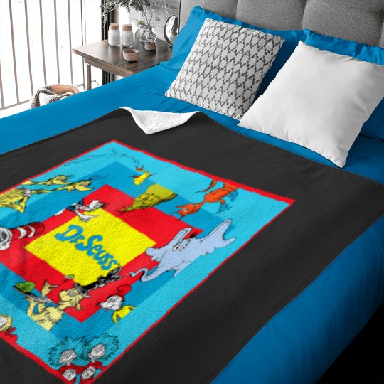Discover dr seuss character t Baby Blankets