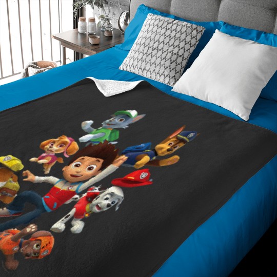 Discover paw ryders pups Baby Blankets