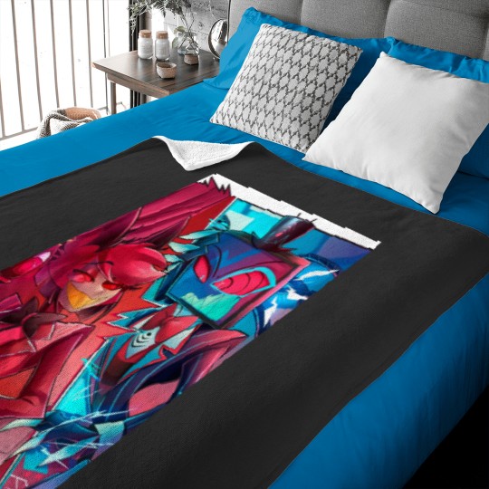 Discover Alastor and Vox Baby Blankets