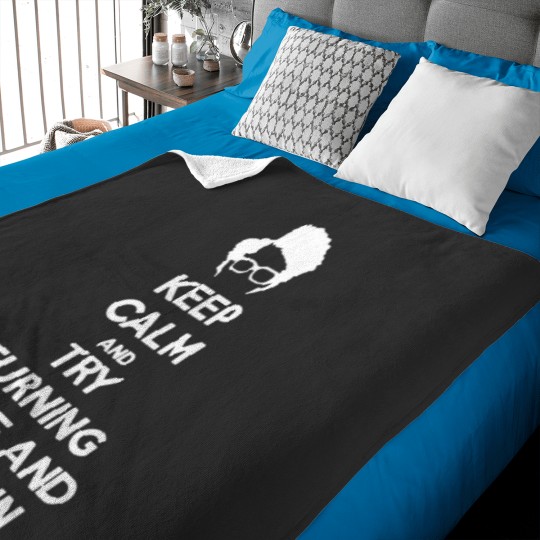 Discover Try turning it off and on again! Baby Blankets