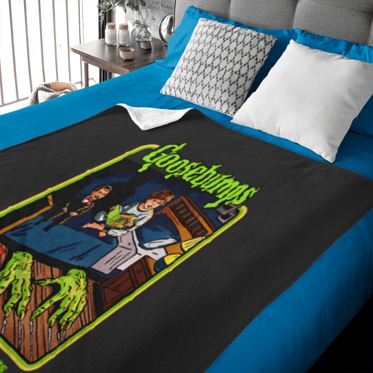 Discover Goosebumps Beware Of Monsters Halloween Baby Blankets