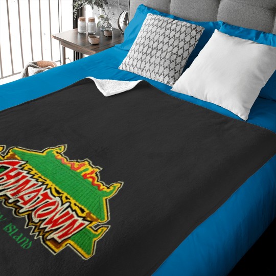 Discover Father Ted Chinatown Craggy Island Premium Baby Blankets